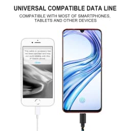 OLAF USB Type C Cable 1M 2M 3M Data Sync Nylon Braided Type-C Fast Charging USB C Cable For Samsung S10 S9 Xiaomi Mi9 Mi8 Huawei