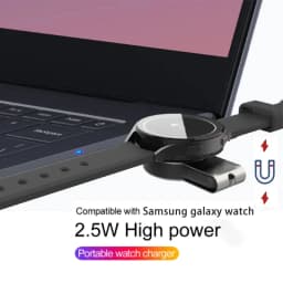 Watch Wireless Charger For Galaxy Watch 4 Charger Type C Fast Charging Dock Station For Samsung Galaxy Watch 5 Pro/4/3/Active 2