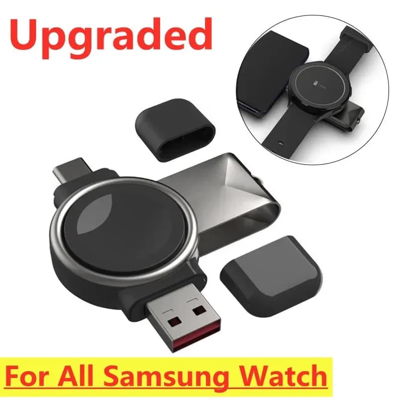 Watch Wireless Charger For Galaxy Watch 4 Charger Type C Fast Charging Dock Station For Samsung Galaxy Watch 5 Pro/4/3/Active 2