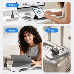 33W GaN USB C Chagrer Mini Portable PPS PD QC Fast Charging USB Travel Charger for IPhone 17 16 Pro Max IPad Samsung S23 Ultra
