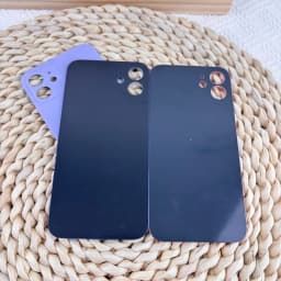 Replacement Back Glass Cover For Apple iPhone 12 Rear Housing Battery Door Panel Repair Parts Phone Case Multiple Color Options