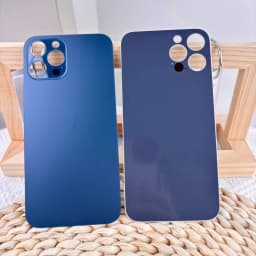 Replacement Back Glass Cover For Apple iPhone 12Pro/ 12 Pro Max Rear Housing Battery Door Case & Camera Lens Cutout Repair Parts