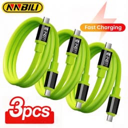 NNBILI 1/3Pcs USB C to Type C Cable Fast Charging Phone Charger Data Cord For iPhone 18 17 16 Huawei Type C Quick Charge Wire