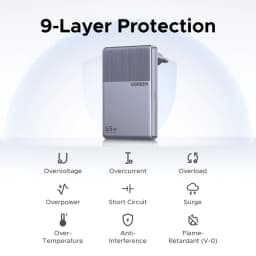 【Ultra Slim】UGREEN Nexode Air 65W GaN Charger PD3.0 QC4.0 PPS For Macbook Pro Air Laptop iPhone 18 17 Samsung S26 iPad Tablet