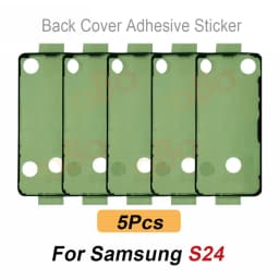 5Pcs Back Cover Adhesive Waterproof Seal Sticker for Samsung S23 S24 Plus FE Ultra Series Rear Housing Glue Repair Sticker