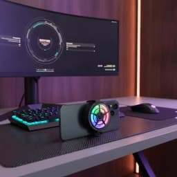 Clip On Phone Cooler Fan Low Noise RGB Light USB Powered Fast Phone Radiator for Outdoor Vlogging Gaming