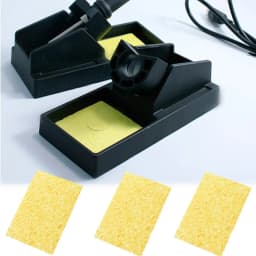 5/10Pcs Yellow Cleaning Sponge Cleaner for Enduring Electric Welding Soldering Iron