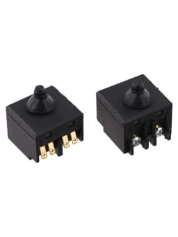 2pcs Angle Grinder Switch Replacement Parts Push Button Switches For 100 Polisher Angle Grinder Accessories Power Tool
