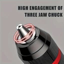 3/8" 1/2"(0.8-10mm,1.5-13mm)Keyless Drill Chuck, Universal Replacement Thread Keyless Metal Drill Chuck for Hand Electric Drill
