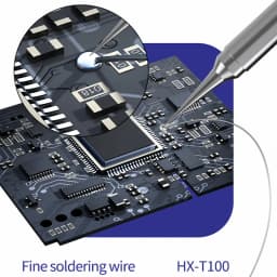 MECHANIC HX-T100 55g Mild Rosin Core 183℃ Melting Point 0.2mm-1.2mm High Purity Solder Wire Welding Flux 1-3% Iron Cable Reel