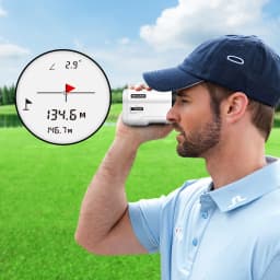 REVASRI Golf Laser Rangefinder Type-C Charge 600M/1000M 6X Magnification Monocular Telescope Range Finder for Outdoor Sports