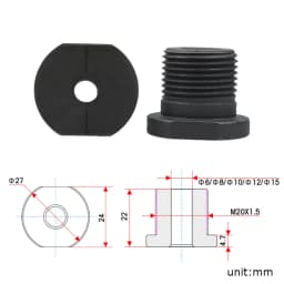 Woodworking Doweling Jig Drill Bushing 6-15mm Pocket Hole Jig Drill Sleeve Drill Guide Hole Locator Drilling Bit Accessories