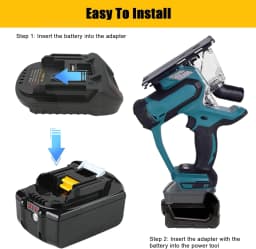 Battery Adapter For Bosch 18V Convert To For Makita 18V Converter With USB For Makita 18V Electric Tool BAT618 BAT609G BS18MT