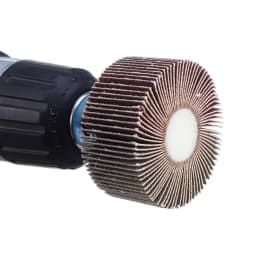 4pc Emery Cloth Sanding Flap Wheel 80Grit With 6mm Mandrel Rod Abrasive Sandpaper Polishing Tools 25 30 40 50mm For Rotary Tool