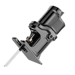 Portable Reciprocating Electric Saw Drill Adapter with 3 Saw Blades Wood Metal Cutting Modified Tool Attachment for DIY Projects