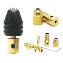 Mini Universal Micro Drill Chuck Set Cartridge 0.3-3.5mm Drill Bit Set Adapter For Hand Drill/Electric Drill Tools 2.35mm 3.17mm