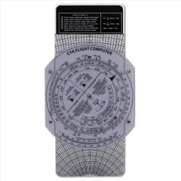 E6B Flight Computer Aviation Plotter Circular Slide Rule Used in Aviation Flight Training Pilot Training, Internships