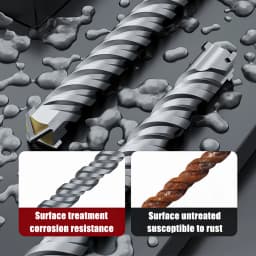 Concrete SDS Plus Drill Bit Cross Tips 4 Cutters 110 160 210 260 350 Wall Brick Block Electric Hammer Masonry Drilling Bits