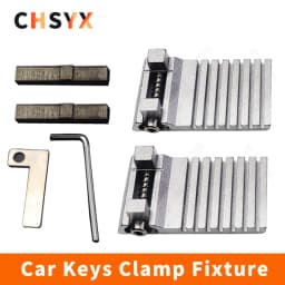 2pcs/lot For New Universal Key Machine Fixture Clamp Locksmith Tools Replacement Parts for All Key Copy Machine
