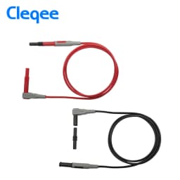 Cleqee P7023 10pcs 4mm Banana Socket Female Adapter Extension Insulated Banana Plug Coupler