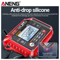 ANENG MH13 Ohm Voltage Tester Digital Multimeter Megometro Insulation Earth High Resistance Meter Tester Megohmmeter Tool