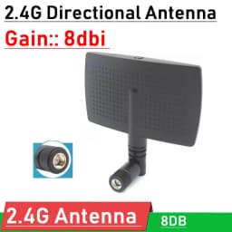 2.4GHZ WIFI Antenna 2.4G Directional Flat Antenna Gain: 8dbi SMA For WLAN Router Bluetooth RF POWER Amplifier Antenna