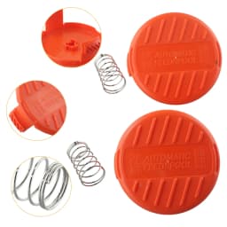 2Pcs Trimmer Spool Line Cap Cover For Black & Decker Reflex GH400 GLC120 ST5530 CST1000 GL30 GL120C GL280 GL301 GL340 GL420C