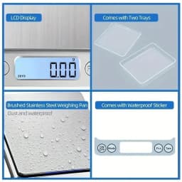 3kg-0.1g High precision jewelry scale Mini electronic pocket weighing portable household kitchen scale food weighing precision
