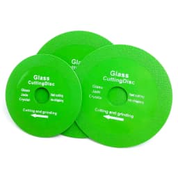 100/115/125mm Glass Cutting Blade Ceramic Tile Jade Crystal Wine Bottle Grinding Diamond Ultra-Thin Saw Blade Glass Cutting Blad