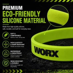 WORX sports wristband tool decoration couple basketball sports wristband fitness rubber wristband