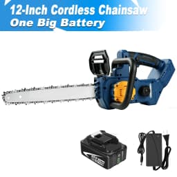 12 Inch Brushless Electric Saw Cordless Electric Chainsaw Woodworking Garden Pruning Saw Tools For Makita 18V Battery Pins