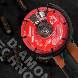 EZARC 125mm Cutting Disc for Metal, INOX, Rebar, Steel, Iron, Diamond Cutting Wheel with 5000+ Cuts, Metal Saw Blades Cut Tool