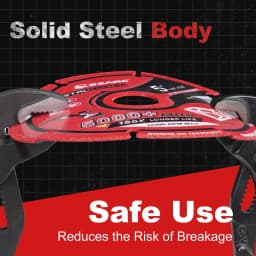 EZARC 125mm Cutting Disc for Metal, INOX, Rebar, Steel, Iron, Diamond Cutting Wheel with 5000+ Cuts, Metal Saw Blades Cut Tool