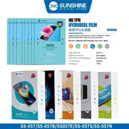 Sunshine Flexible Hydrogel Film SS-057 057H 057A 057R 075S SS-890C Cutting Machine SS-075S TPU Privacy Screen Protective Film