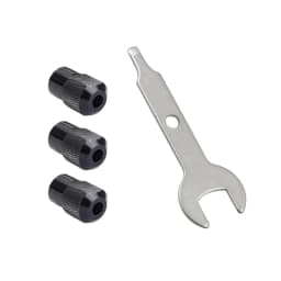1 Set Drill Chuck Dremel Accessories Rotary Tools Chuck Nut Power Tool Accessories Zinc-Alloy Nuts M8 0.75mm Abrasive Tool Parts