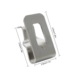 2pcs Belt Clip Hooks For DeWalt 18V 20V Drill Driver N268241 N169778 DCD980 N086039 DCD985 Electric Drill Belt Hook Power Tool