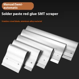 10CM 15CM 20CM 25CM 30CM Stainless Steel Paste Squeegee Scraping Board SMT Stencil Scraper Tin Solder Paste Scraping Knife