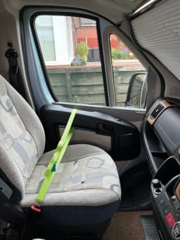 2Pcs Cab Lok Motorhome Security Door Straps Lock For Fiat Ducato Peugeot Boxer Citroen Relay