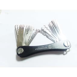 20PCS Stainless Steel Haoshi Tools 20 In 1 Keychain Key Repair Tool Practice Locksmith Tools