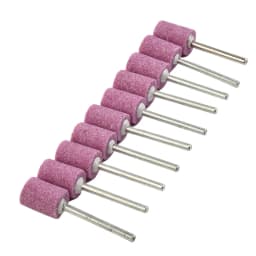 10Pcs Mounted Grinding Stone Head Set 12mm Abrasive Polishing Wheel Bits Shank For Dremel Grinder Drill Power Tool Accessory