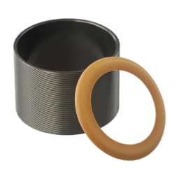 2pcs/set Pump Piston Ring Oil-Free Mute Air Compressor Cylinder Replacement For 550/600/1500/1600W Pneumatic Parts