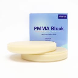 VASDEN PMMA Blocks Monolayer Dental Lab Materials Resin Disc Dentista For Cad Cam Open System 98mm A1 A2 A3 A3.5 Colors