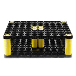 18650 8*10 Lithium Cell Battery Case Holder Batteries Holder Bracket DIY Safety Anti Vibration Plastic Cylindrical Battery Pack