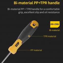 Deli 1 Pcs PH0/PH1/PH2/PH3 Magnetic Philips Screwdriver Household Precision Screw Driver Electrician Portable Repair Hand Tools