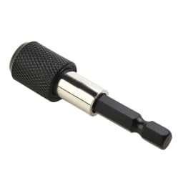 2pc 50/60mm Drill Chuck Screwdriver Impact Driver Keyless Adaptor 1/4in Hex Shank Drill Bit Quick Change Convertor Adapter Tool