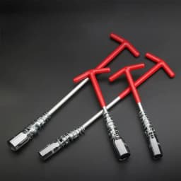 16mm/21mm Spark Plug Removal Tool Wrench 360 Degree Rotation Spark Plug Removal Socket Wrench Auto Repair Tool T-Handle