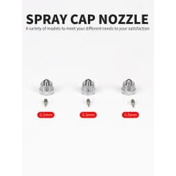 0.2/0.3/0.5mm Airbrush Nozzle Needle Replacement for Airbrushes Spray Gun Model Spraying Paint Maintenance Accessories