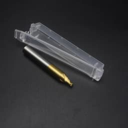 CHSYX High Quality 1.0-3.0mm HSS Titanium End Milling Cutter Engraving Edge Cutter CNC Bits End Mill for Key Cutting Machine