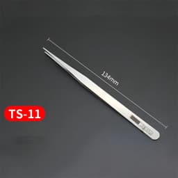 6pcs Watch Repair Tool Professional Stainless Steel Straight Curved Tweezer Watchmaker Detail Repair Tools for Mechanical Quartz