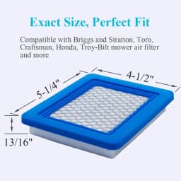 2/10pcs 491588 Air Filters For Briggs Stratton 491588 Toro 20332 Craftsman 3364 Lawn Mower O20 20 Square filter element